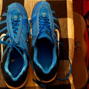 Nike zoom fencing shoes blue size 11.5